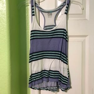 XS cute striped tank top
